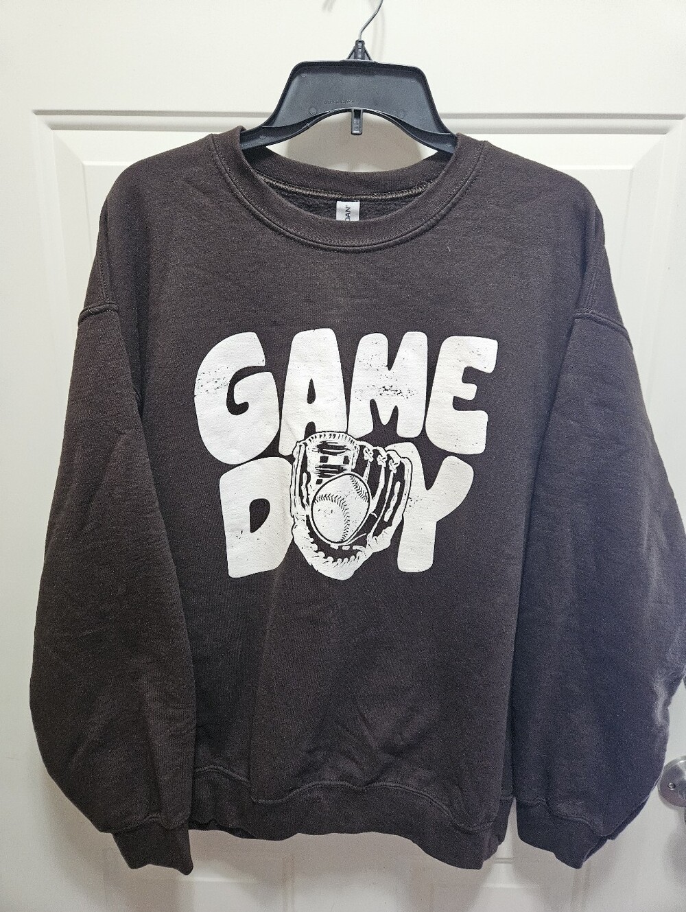 Gildan Game Day Baseball Crewneck Sweatshirt